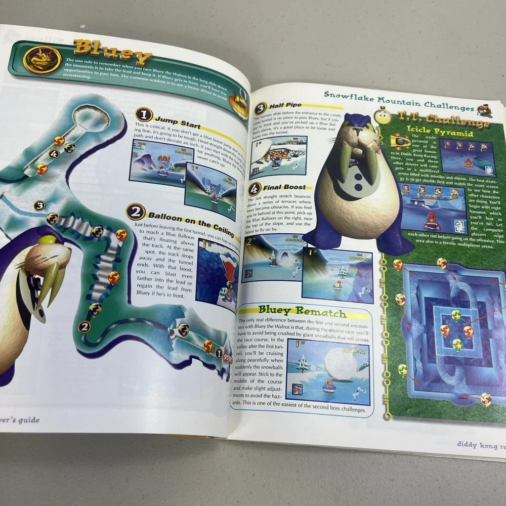 Diddy Kong Racing Official Nintendo Player's Guide for Nintendo 64 N64 DK